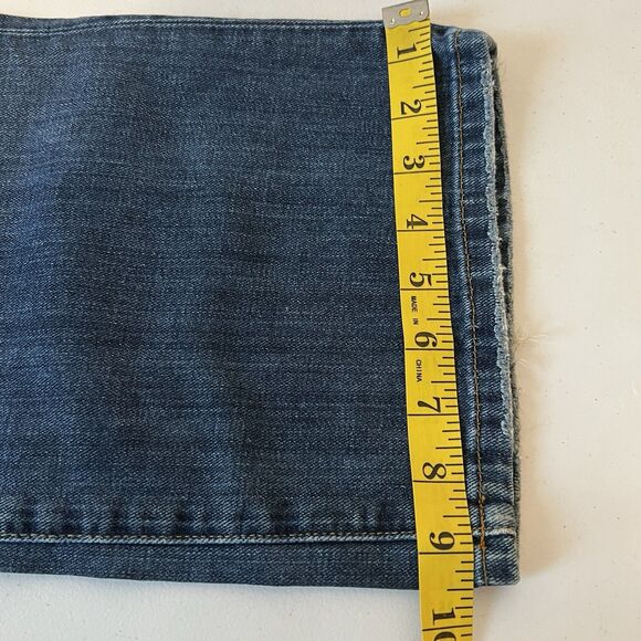 Lucky Brand Classic Rider Mid Rise Boot Jeans Medium Wash Size 14/32 Cotton - Picture 11 of 11